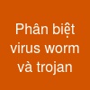Phân biệt virus worm và trojan