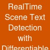 Real-Time Scene Text Detection with Differentiable Binarization and Adaptive Scale Fusion