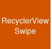 RecyclerView Swipe