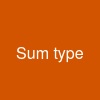 Sum type