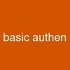 basic authen