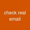 check real email