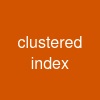 clustered index