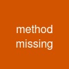 method missing