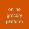 online grocery platform
