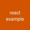 react example