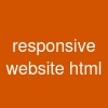 responsive website html