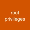 root privileges