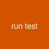 run test