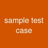 sample test case