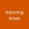 trainning times