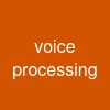 voice processing