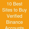 10 Best Sites to Buy Verified Binance Accounts (Personal &amp