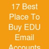 17 Best Place To Buy EDU Email Accounts (PVA & Aged)