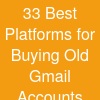 33 Best Platforms for Buying Old Gmail Accounts 2026