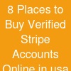 8  Places to Buy Verified Stripe Accounts Online in usa
