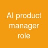 AI product manager role