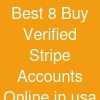 Best 8   Buy Verified Stripe Accounts Online in usa