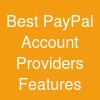 Best PayPal Account Providers: Features