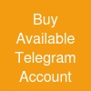 Buy Available Telegram Account