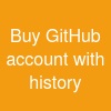 Buy GitHub account with history