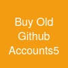 Buy Old Github Accounts5