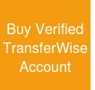 Buy Verified TransferWise Account