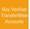 Buy Verified TransferWise Accounts