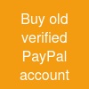 Buy old verified PayPal account