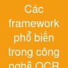 Các framework phổ biến trong công nghệ OCR