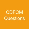 CDFOM Questions