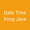 Date & Time trong Java