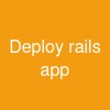 Deploy rails app