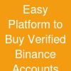 Easy Platform to Buy Verified Binance Accounts Safely in 2026