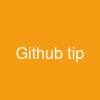 Github tip
