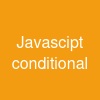 Javascipt conditional