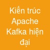 Kiến trúc Apache Kafka hiện đại