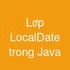Lớp LocalDate trong Java