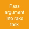 Pass argument into rake task