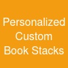 Personalized Custom Book Stacks