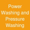 Power Washing and Pressure Washing