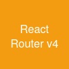 React Router v4