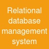 Relational database management system