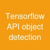 Tensorflow API object detection