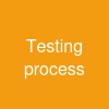 Testing process