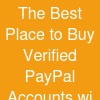 The Best Place to Buy Verified PayPal Accounts wi...