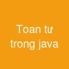 Toán tử trong java