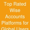 Top Rated Wise Accounts Platforms for Global Users