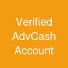 Verified AdvCash Account