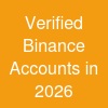 Verified Binance Accounts in 2026